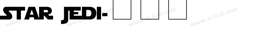 Star Jedi字体转换